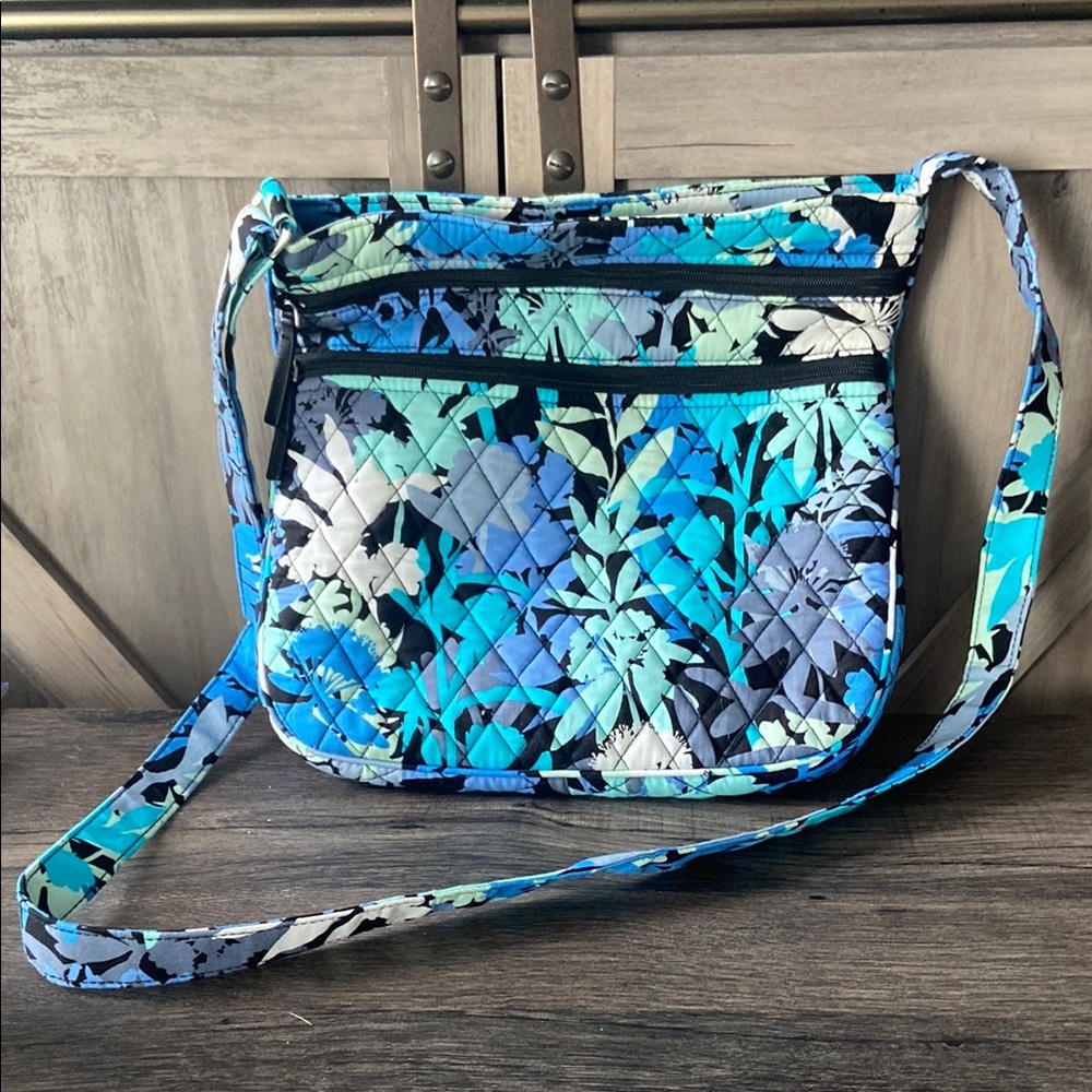 Vera Bradley Camofloral Quilted Crossbody Bag